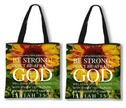 Christian Uplifting Quote Tote Shoulder Bag