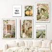 Mediterranean Country Printed Wall Art