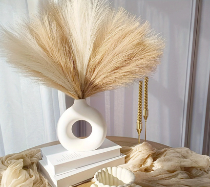 Artificial Pampas Grass Long Stem Bouquet