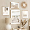 Beige Coastal Lifestyle Print Wall Art