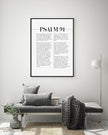 Psalm 91 Scripture Printed Wall Art