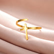 Unifit Classic Christian Cross Ring