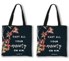 Christian Uplifting Quote Tote Shoulder Bag