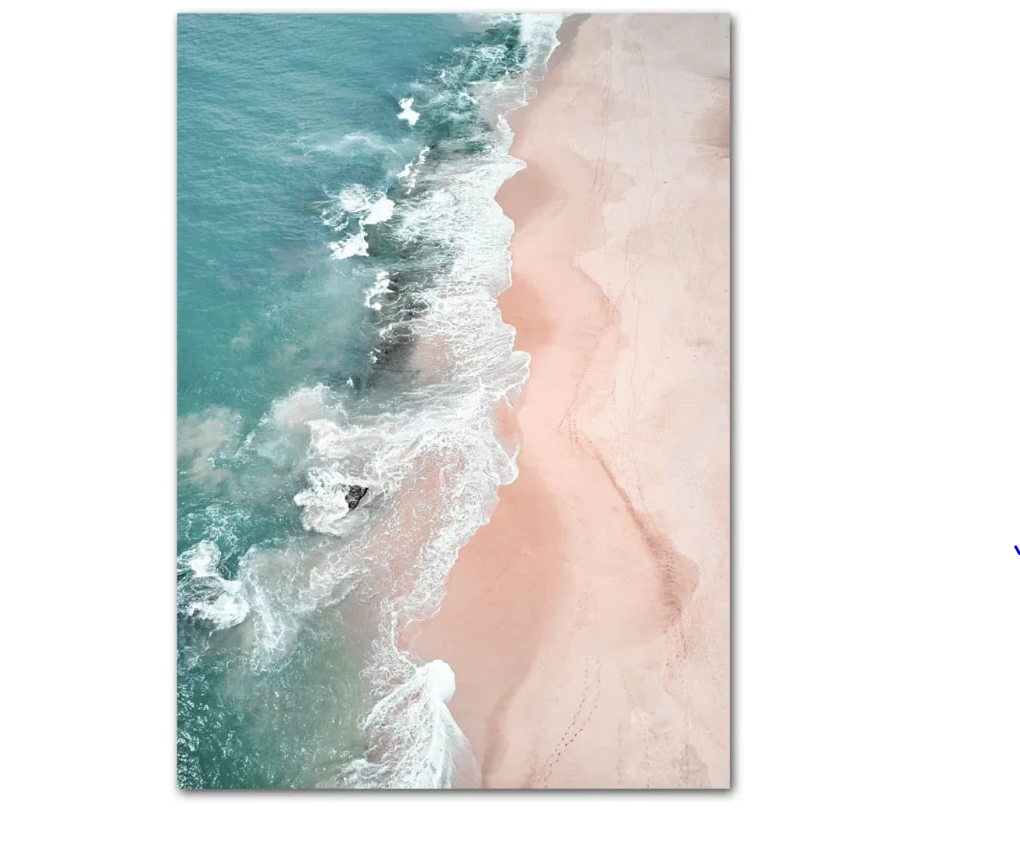 Sunset Beach Print Wall Art