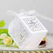 10pcs Cross Candy Dragee Boxes