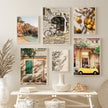 Italian Town Lifestyle Print Wall Art