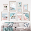 Aegean Beach Scenic Printed Wall Art