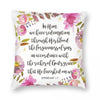 In Him We have Redemption Ephesians 1:7 Cushion Cover