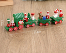 Holiday Express Christmas Wooden Train Decoration
