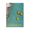 La Dolce Vita Italian Travel Printed Wall Art