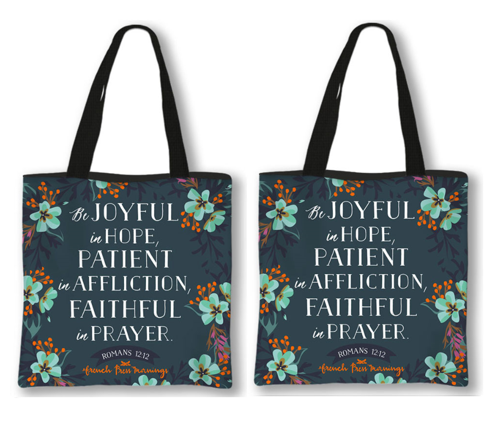 Christian Uplifting Quote Tote Shoulder Bag