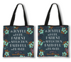 Christian Uplifting Quote Tote Shoulder Bag