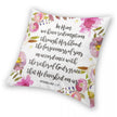 In Him We have Redemption Ephesians 1:7 Cushion Cover