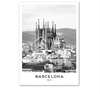 Black & White International Cities Printed Wall Art