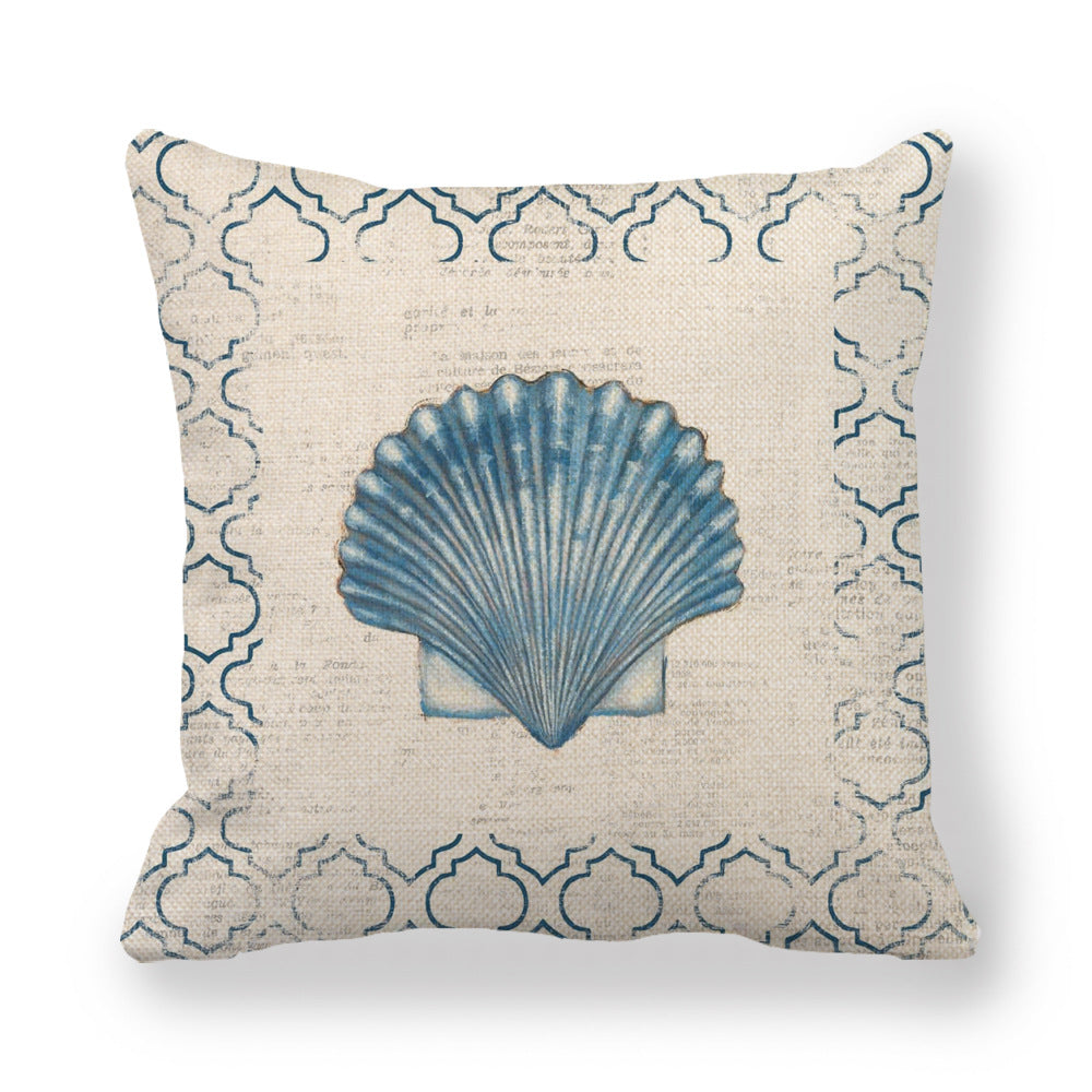 Marine Ocean Pattern Cushion Cover