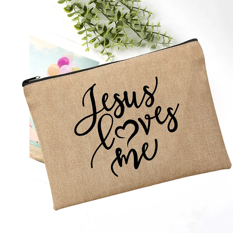 Bible Quote Cosmetics/Toiletry Bag
