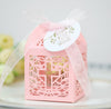 10pcs Cross Candy Dragee Boxes