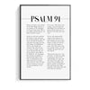 Psalm 91 Scripture Printed Wall Art