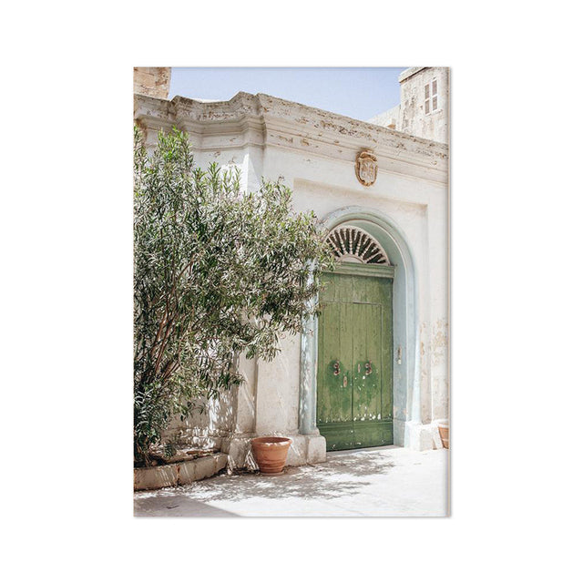 Italian Town Lifestyle Print Wall Art