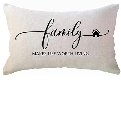 Inspirational Proverb Rectangular Cushion Cover