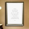 Isaiah 41:10 Scripture Printed Wall Art