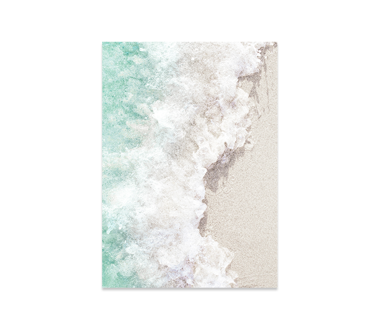 Tropical Summer Beach Print Wall Art