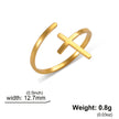 Unifit Classic Christian Cross Ring