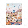 Painting Style City Travel Printed Wall Art