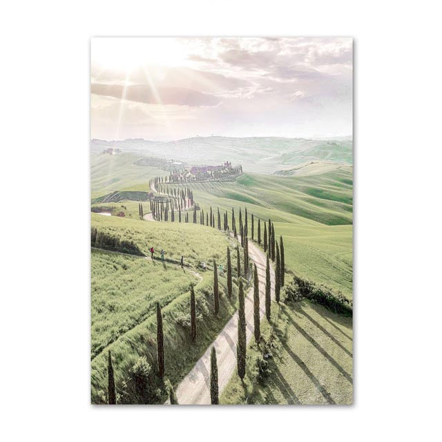 Mediterranean Country Printed Wall Art