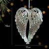 Ice Crystal Christmas Tree Ornaments