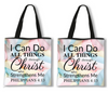 Christian Uplifting Quote Tote Shoulder Bag