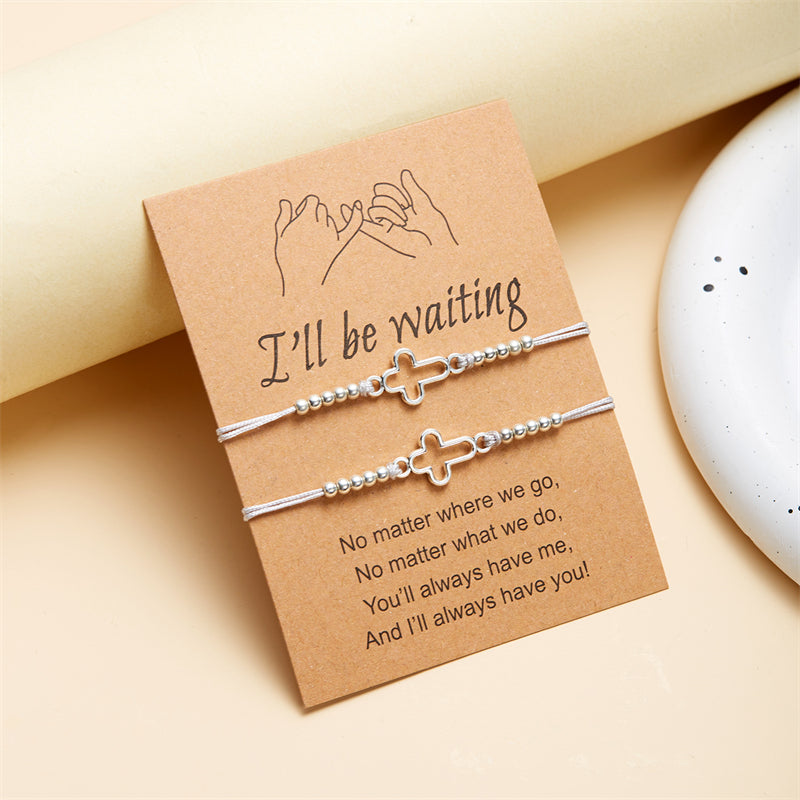 Beaded Cross Friendship Bracelets