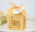 10pcs Cross Candy Dragee Boxes