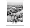 Black & White International Cities Printed Wall Art