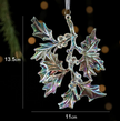 Ice Crystal Christmas Tree Ornaments