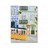 Painting Style City Travel Printed Wall Art