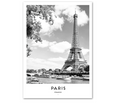 Black & White International Cities Printed Wall Art