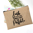 Christian Quote Cosmetics & Toiletry Bag