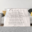 1 Corinthians 13 4:7 Love Bible Verse Fleece Blanket