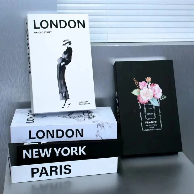 Luxury and Fashion Decorative Books