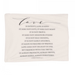 1 Corinthians 13 4:7 Love Bible Verse Fleece Blanket