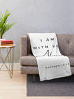 I Am With You Always Matthew 28:20 Plush Blanket