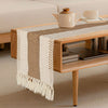 Macramé Cream Table Runner