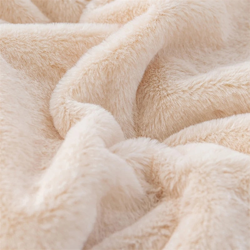 Tuscany Coral Fleece Blanket