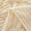 Striped Coral Fabric Blanket