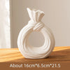 Bowknot Loop Ceramic Vase