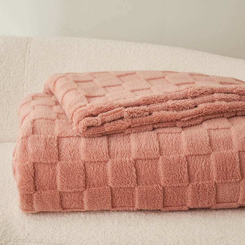 Checked Soft Blanket
