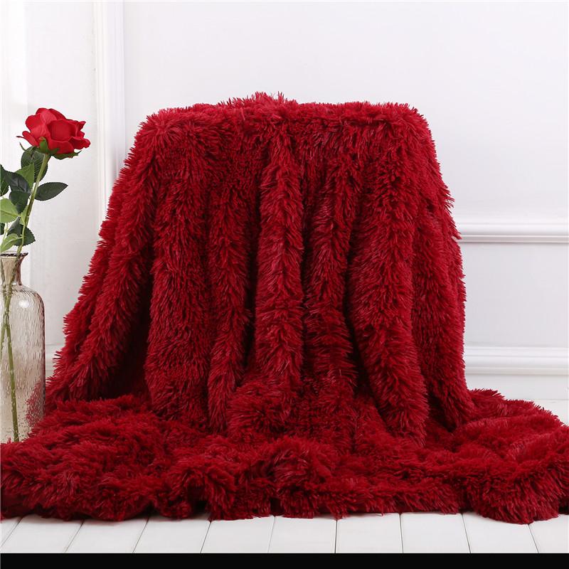 Shaggy Long Hair Blanket