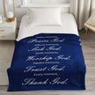 Praise and Seek Moments Christian Blanket