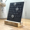 Wooden Based Adjustable Office Calendar